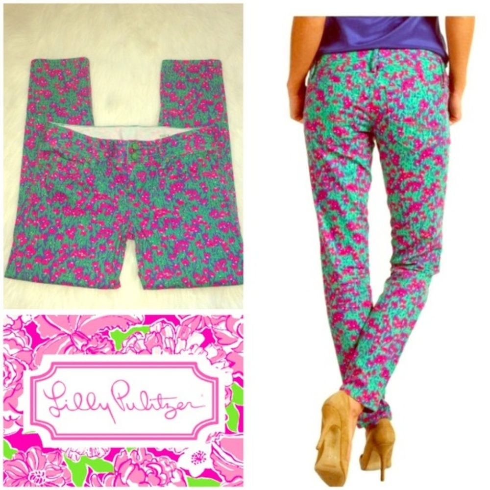 Lilly Pulitzer worth skinny mini jeans pants, s.4